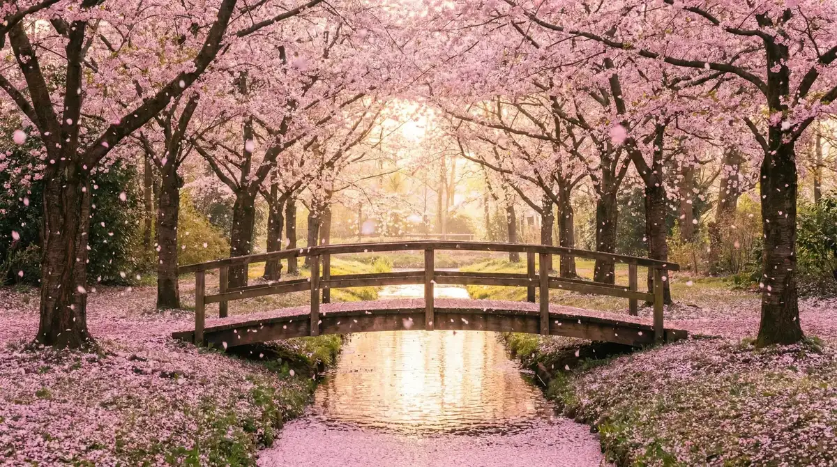 桃花视频出品 - 樱花桥畔 蜜桃视频